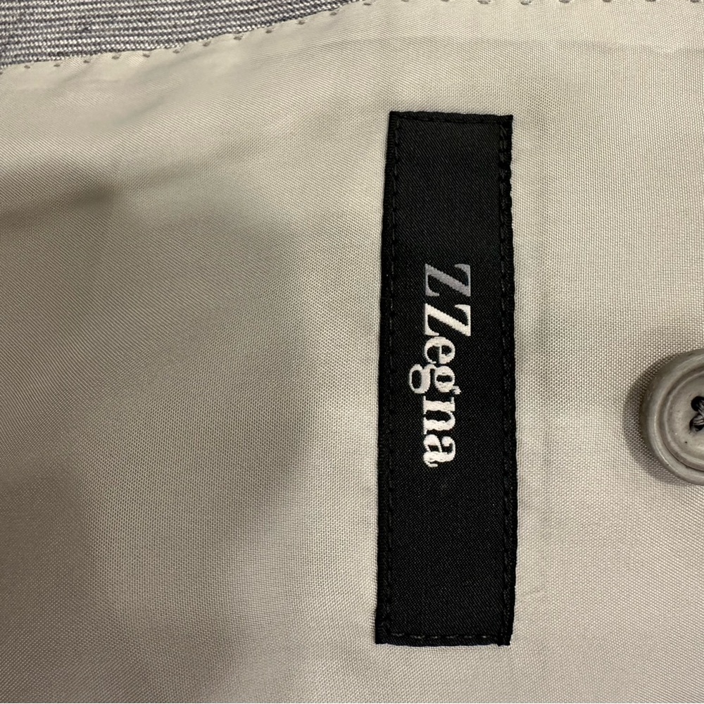 Z Zegna Classic Gray Sport Coat - Picture 3 of 11